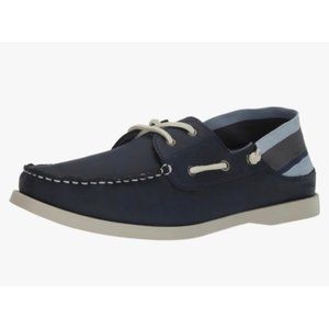 Weatherproof Men's Vintage Bobby Boat Shoes Navy Size 11M NIB